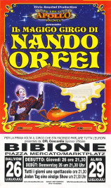 Circo Nando Orfei Circus poster - Italy, 2012