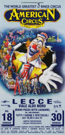 American Circus (Togni) Circus poster - Italy, 2002