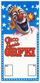 Circo Paride Orfei Circus poster - Italy, 1986