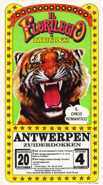 Il Florilegio di Darix Togni Circus poster - Italy, 1993