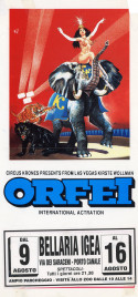 Circus Krones presents Orfei Circus poster - Italy, 1995