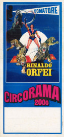 Circo Rinaldo Orfei Circus poster - Italy, 