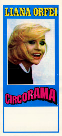 Circo Liana Orfei Circus poster - Italy, 1982