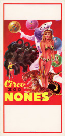 Circo Nones Circus poster - Italy, 1975