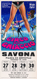 Circo sul Ghiaccio Circus poster - Italy, 1971