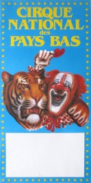 Cirque National des Pays Bas Circus poster - Netherlands, 1985