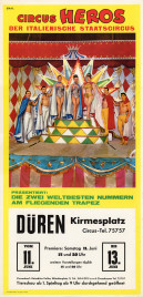 Circus Heros Circus poster - Italy, 1966