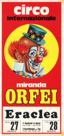 Circo Miranda Orfei Circus poster - Italy, 1981