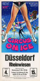 Circus On Ice Circus poster - Italy, 1973