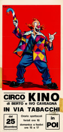 Circo Kino Circus poster - Italy, 1983