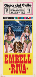 Circo Embell Riva Circus poster - Italy, 1975