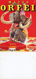Circo Mauro Orfei Circus poster - Italy, 2001