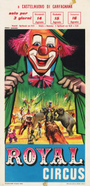 Royal Circus Circus poster - Italy, 1964