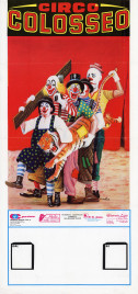 Circo Colosseo Circus poster - Italy, 1988