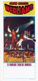 Gran Circus Wegliams Circus poster - Italy, 1990