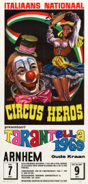 Circus Heros Circus poster - Italy, 1969