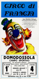 Circo di Francia Circus poster - Italy, 1993