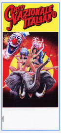 Circo Nazionale Italiano Circus poster - Italy, 1988
