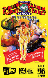 Ringling Bros. and Barnum & Bailey Circus Circus poster - USA, 1990