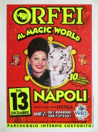 Circo Moira Orfei Circus poster - Italy, 2002