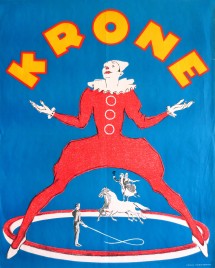 Circus Krone Circus poster - Germany, 1982