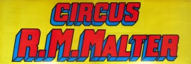 Circus R.M. Malter Circus poster - Belgium, 1989