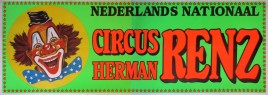 Circus Herman Renz Circus poster - Netherlands, 0