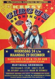 Kerst Circus Groningen Circus poster - Netherlands, 1997