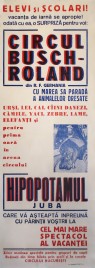 Circul Busch-Roland Circus poster - Germany, 1973