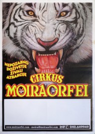 Cirkus Moira Orfei Circus poster - Italy, 2004
