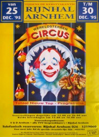 Wereldsterren Circus Circus poster - Netherlands, 1995