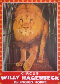 Circus Willy Hagenbeck Circus poster - Germany, 1976