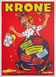Circus Krone Circus poster - Germany, 1975