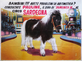 Circo Sardegna Circus poster - Italy, 