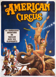 American Circus (Togni) Circus poster - Italy, 1986