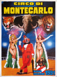 Circo di Montecarlo Circus poster - Italy, 1991