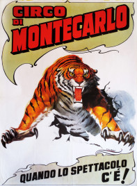 Circo di Montecarlo Circus poster - Italy, 1991