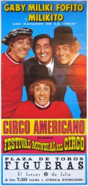 Circo Americano Circus poster - Spain, 1977
