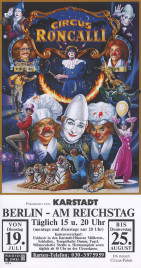 Circus Roncalli Circus poster - Germany, 1988