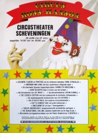 Circus Ross-Hanson Circus poster - Netherlands, 1983