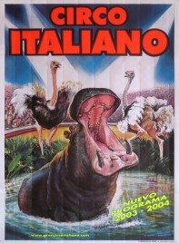 Circo Italiano Circus poster - Spain, 2003