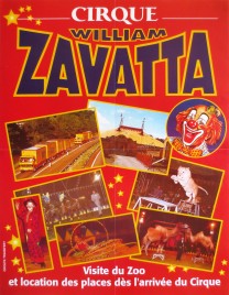 Cirque William Zavatta Circus poster - France, 2003