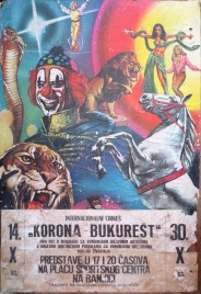 Korona - Bukurest Circus poster - Serbia, 1983