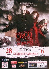 Circo de los Horrores Circus poster - Spain, 2014