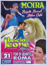 Circo Moira Orfei Circus poster - Italy, 2013