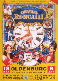 Circus Roncalli - Good Times Circus poster - Germany, 2015