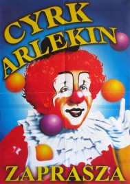 Cyrk Arlekin Circus poster - Poland, 0
