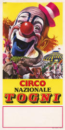 Circo Nazionale Togni Circus poster - Italy, 1983