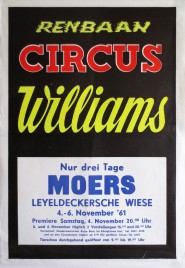 Circus Williams Circus poster - Germany, 1961