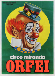 Circo Miranda Orfei Circus poster - Italy, 1975